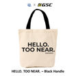 Picture of #GSCAdmin Canvas Tote Bag: Hello. XXX